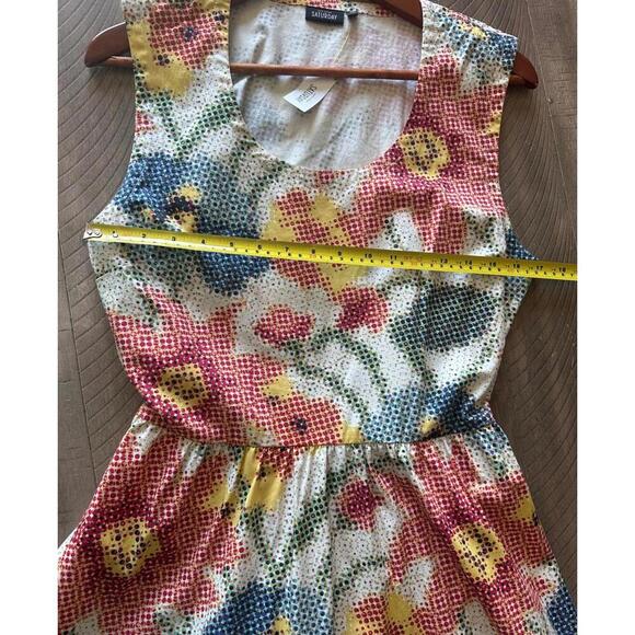 NWT Kate Spade Saturday Photo Floral Open Back A-line Mini Dress Women’s Medium​ - Picture 10 of 15